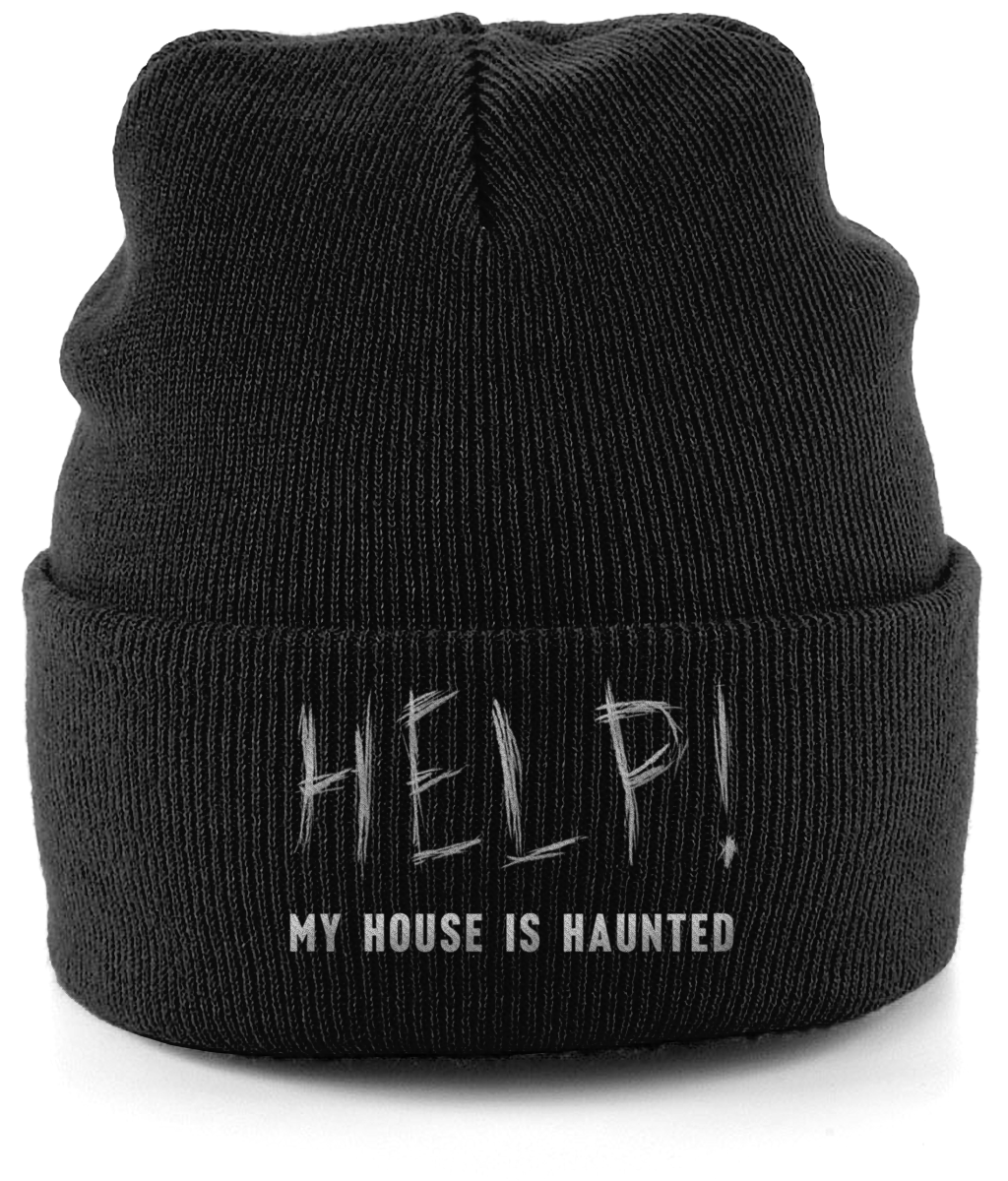 Help! My House is Haunted Cuffed Beanie